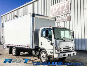 DTI Trucks, Work Truck, Commercial Truck, Isuzu, NPR HD, Van Truck, Box Truck, Straight Truck, R185-1